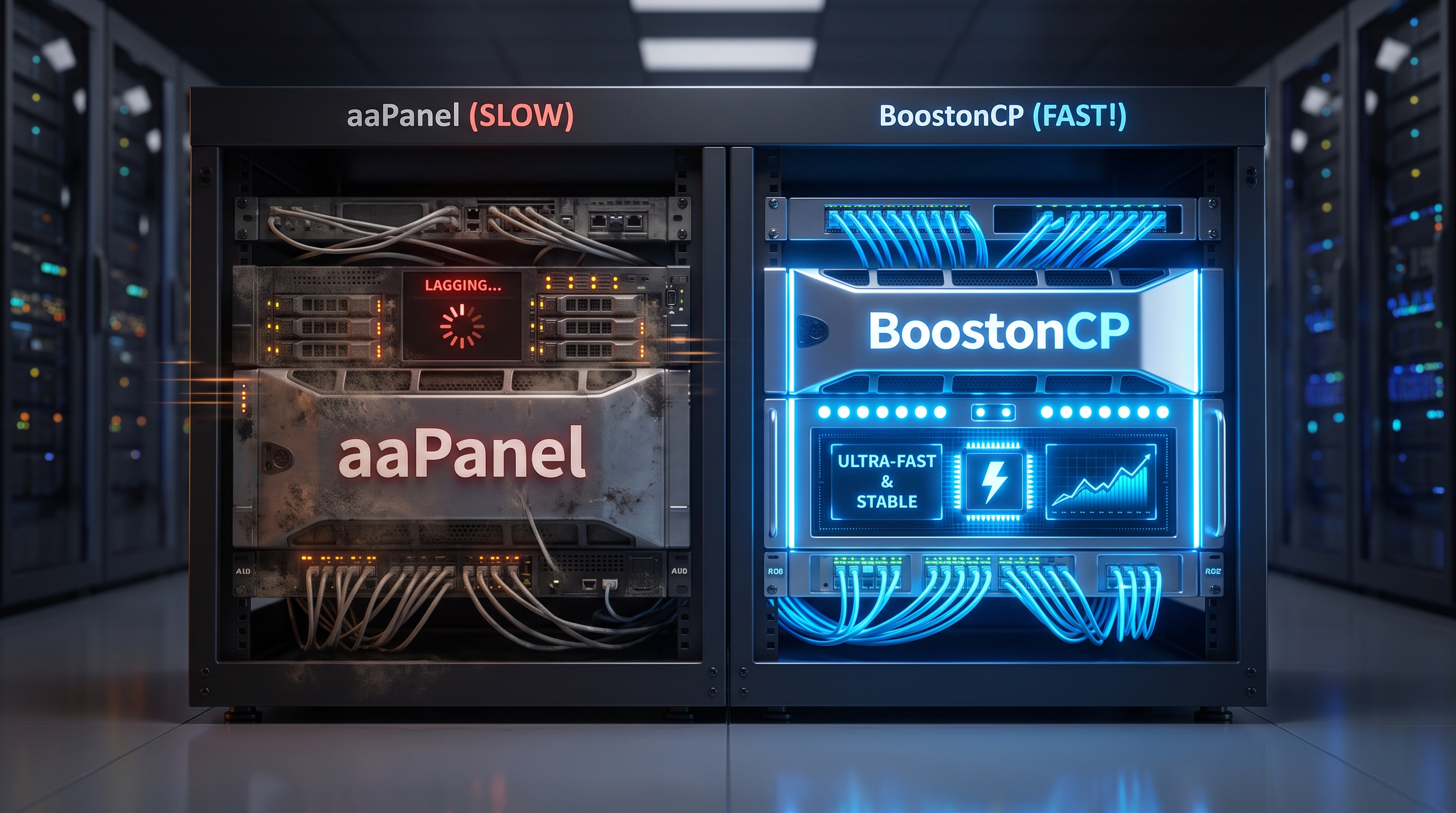 aaPanel Alternative 2026: Why BoostonCP is the Safer, Faster Choice for Production Web Hosts