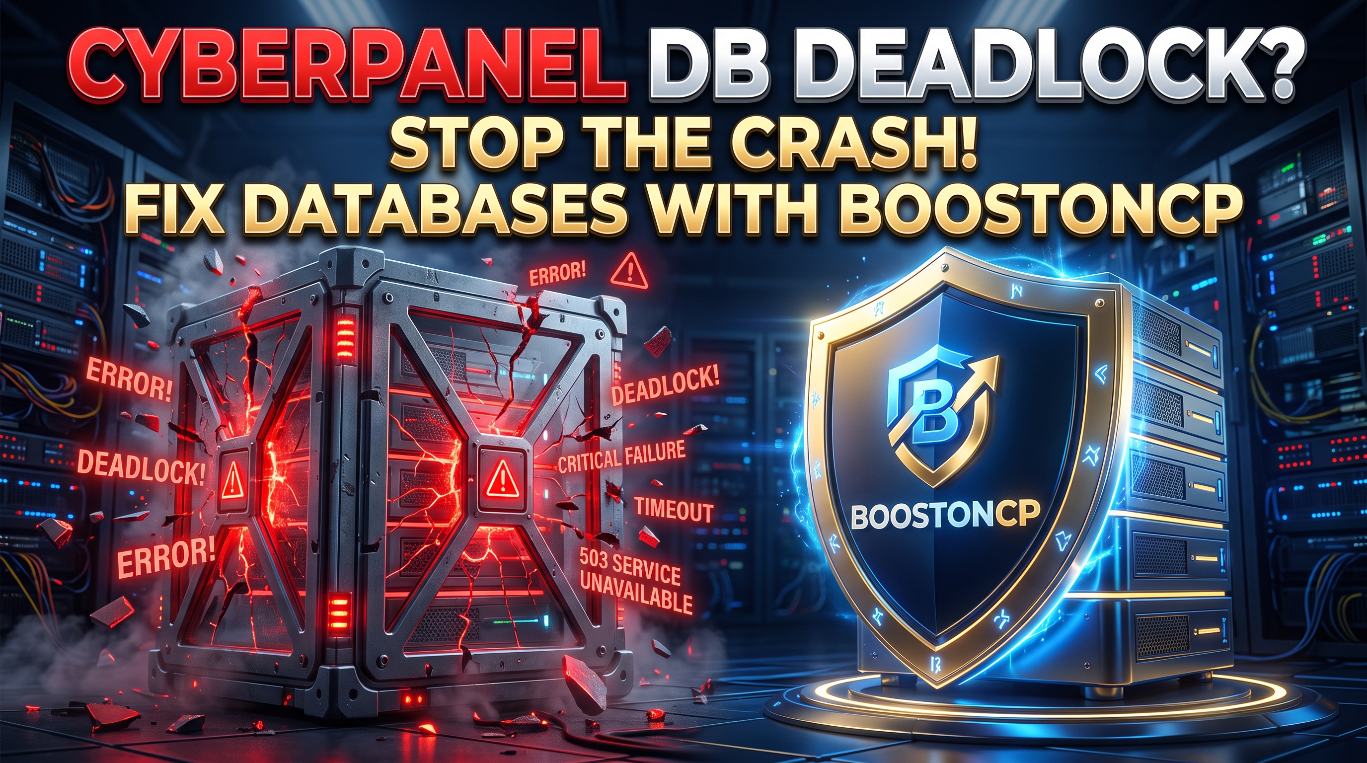 CyberPanel Alternative 2026: Fixing OpenLiteSpeed Crashes & Database Deadlocks