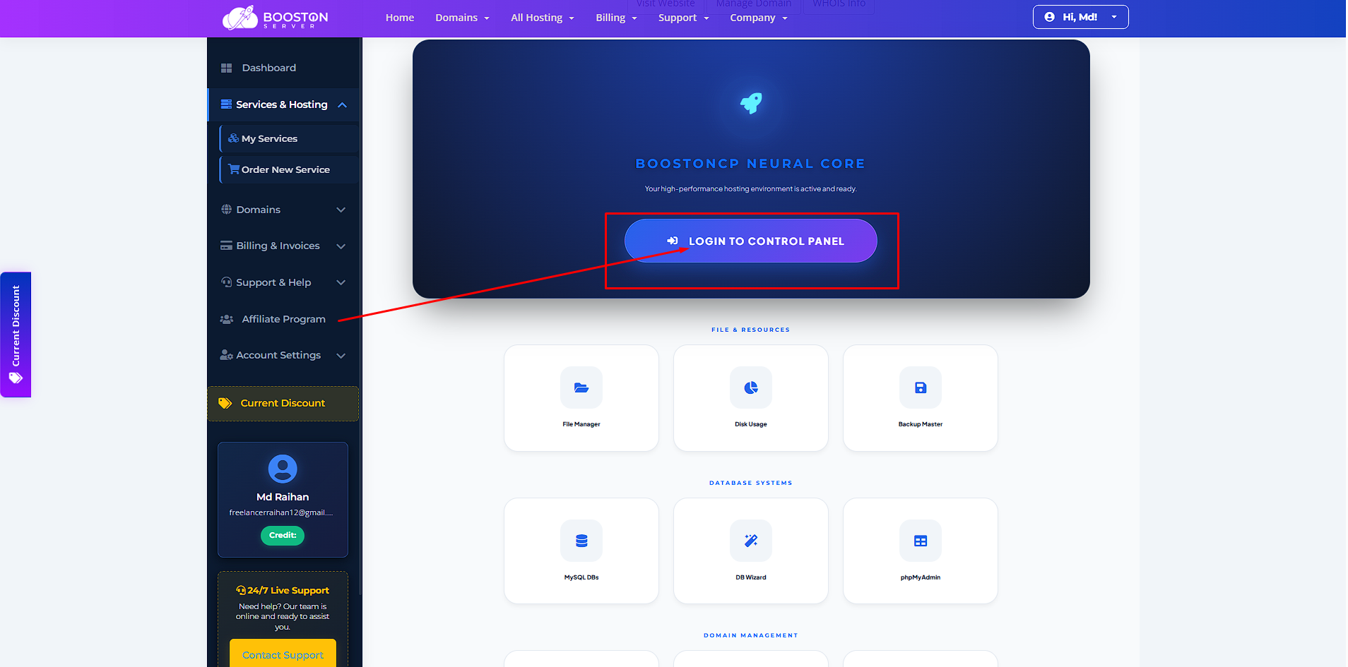 Automating Web Hosting Sales with WHMCS & BoostonCP (Step-by-Step Provisioning Guide) Illustration