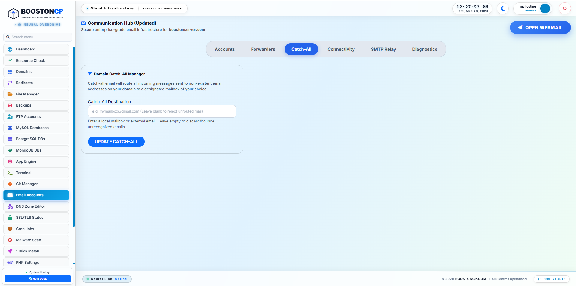 How to Setup a Free Private Mail Server with Postfix, Dovecot & SnappyMail (2026) Illustration