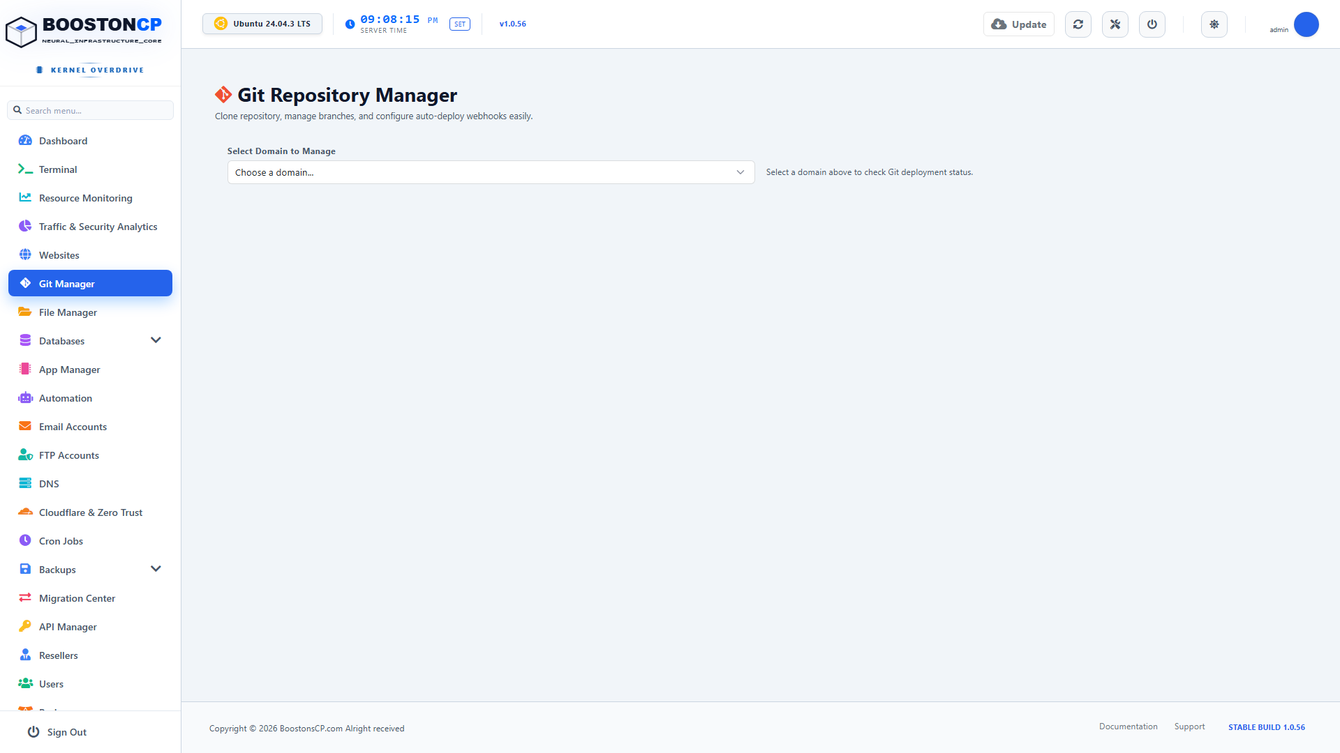 BoostonCP Git Manager