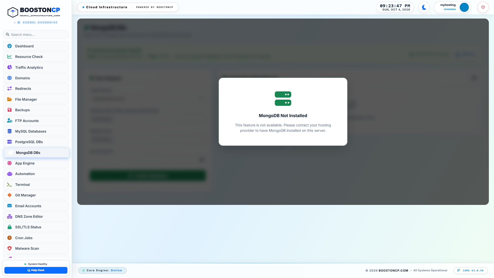 BoostonCP MongoDB Databases Overview